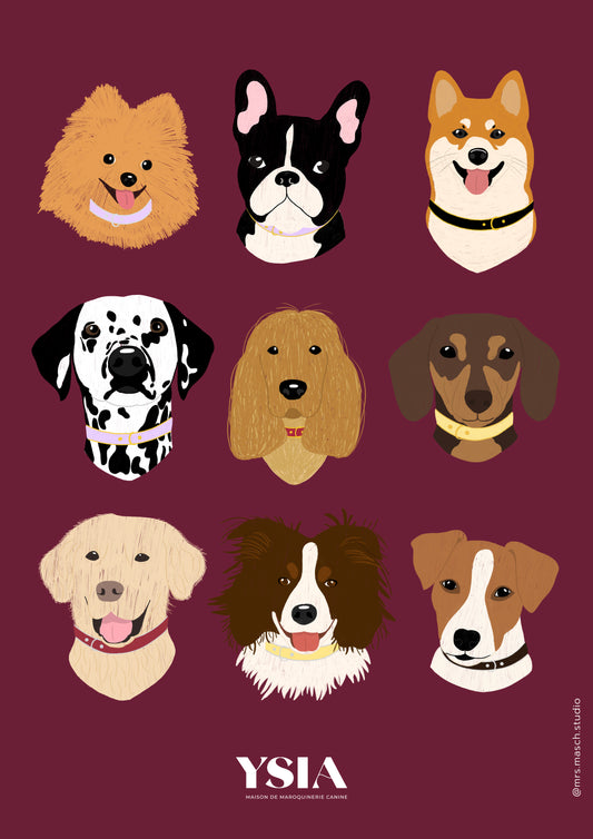 Affiche "THE DOGGYS"