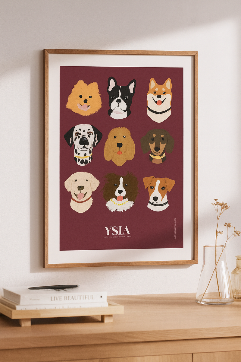 Affiche "THE DOGGYS"