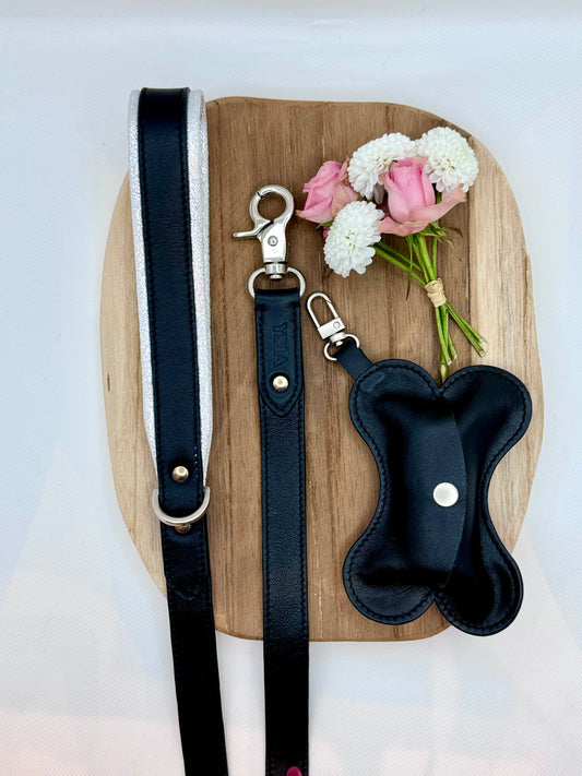 THE QUEEN BLACK CLASSIC LEASH